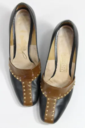 1960s Julianelli studded shoes size 6 us | new fall