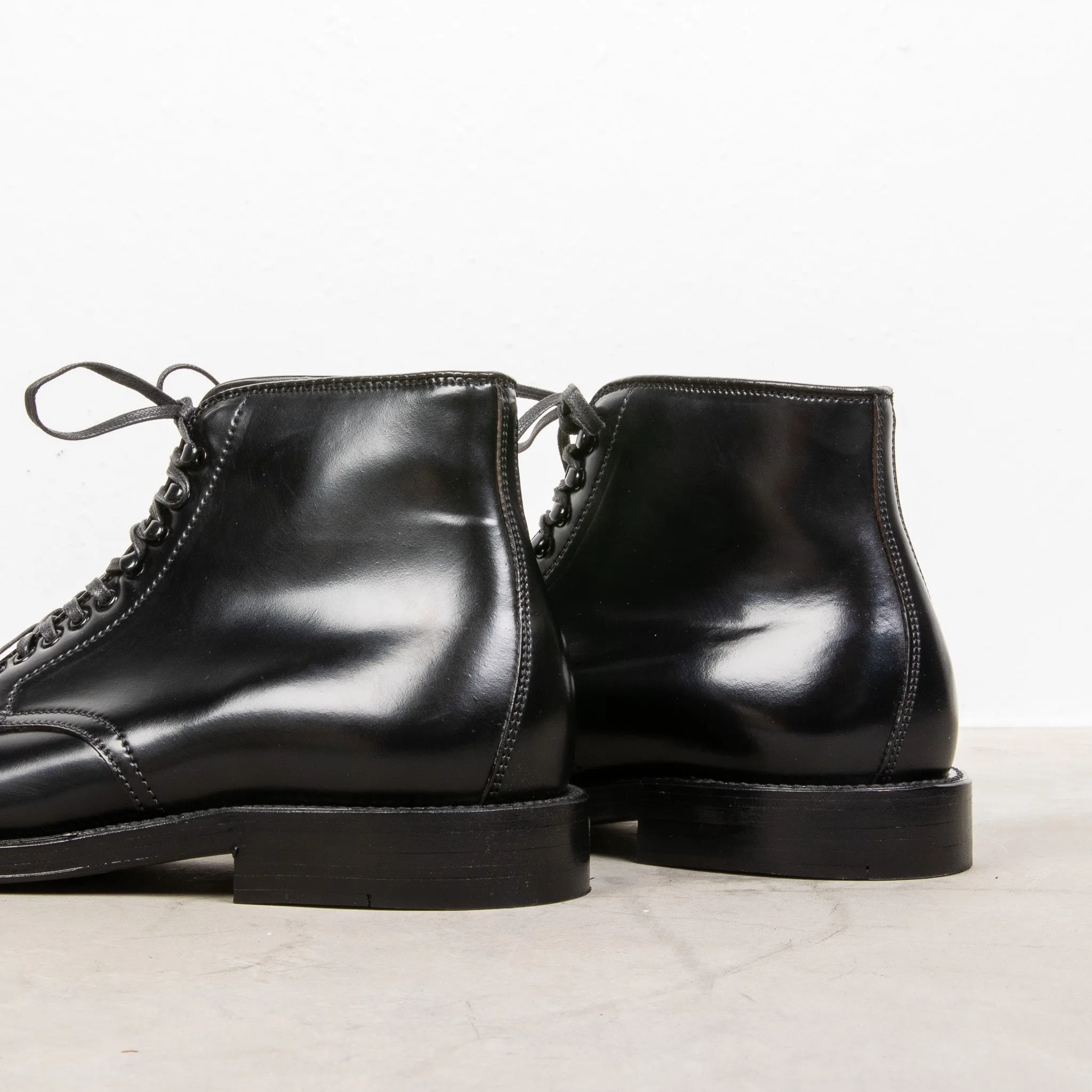 Alden Black cordovan parajumper boots