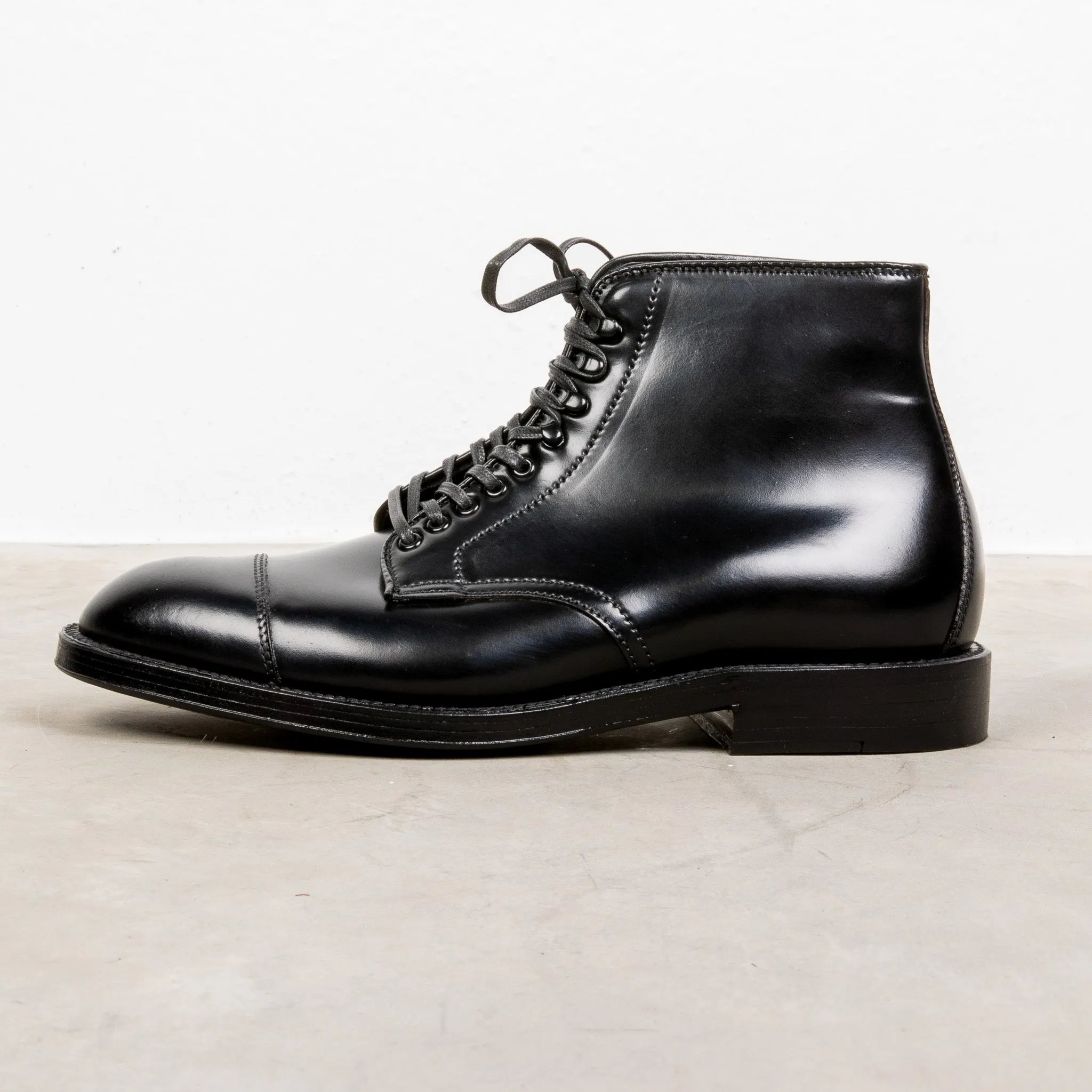 Alden Black cordovan parajumper boots