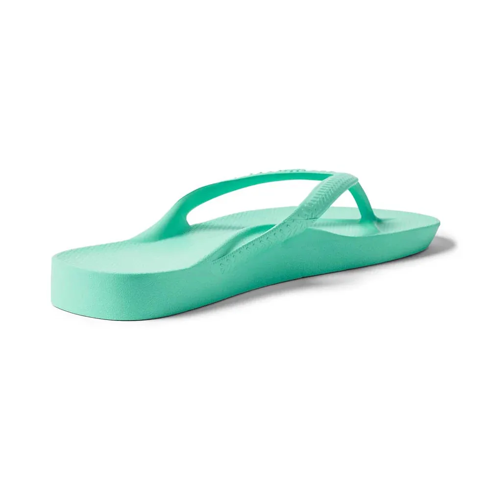 Archies Arch Support Kids Thongs Mint