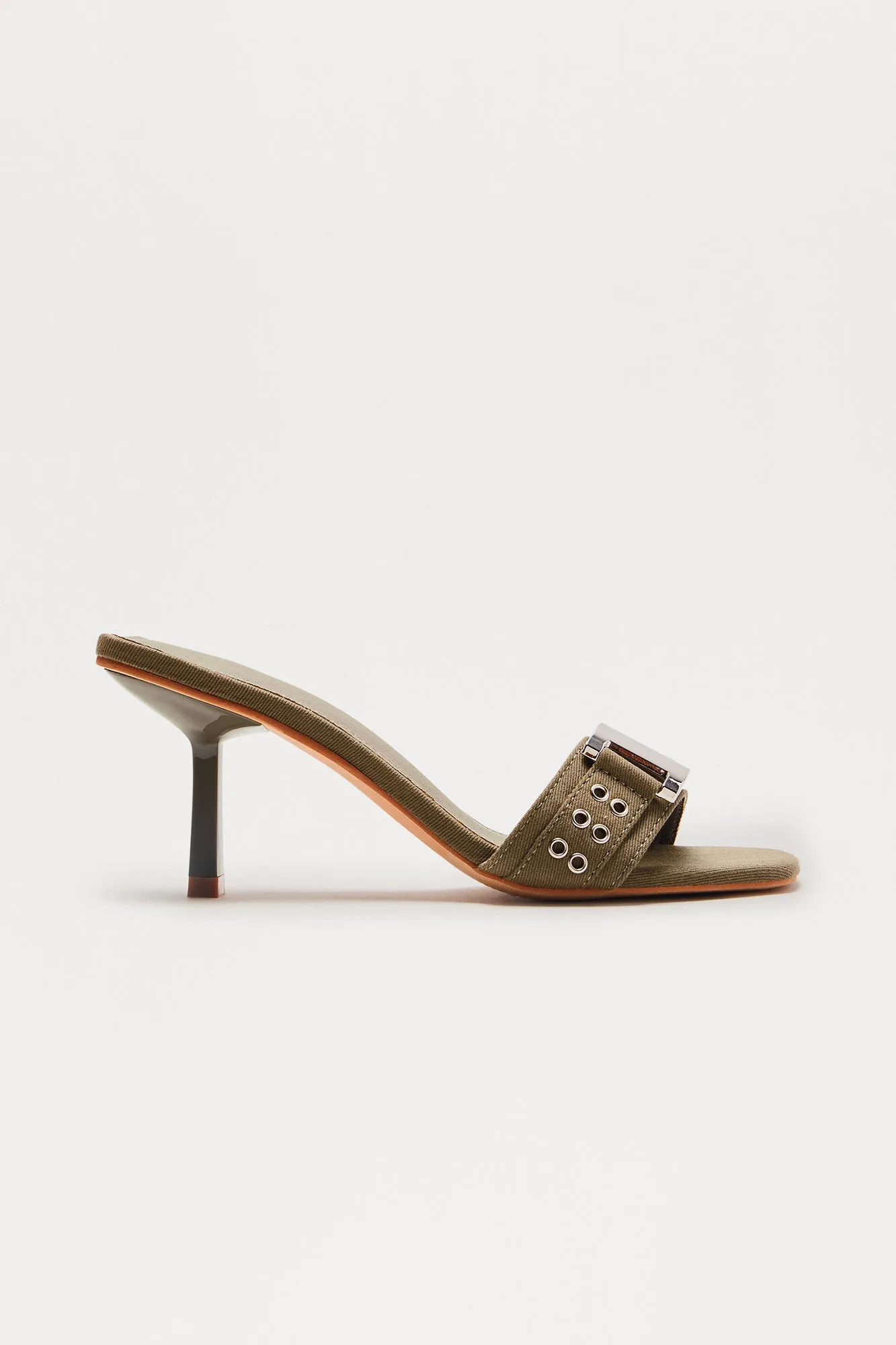 Bauer Hardware Detail Mules - Green