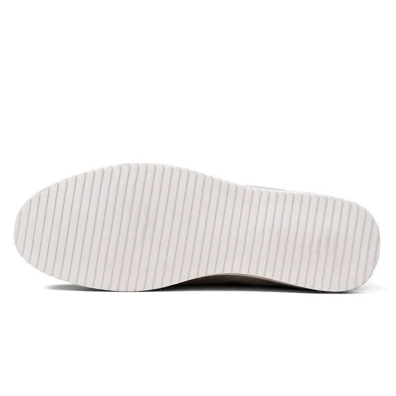 Breathable Lace Up Canvas Shoes