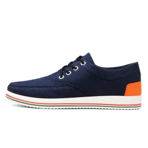 Breathable Lace Up Canvas Shoes