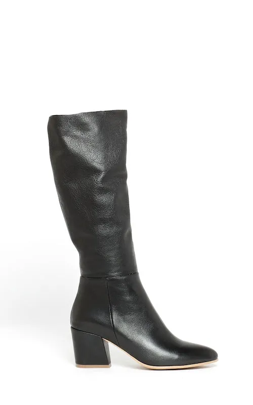 Bueno Sky, black leather