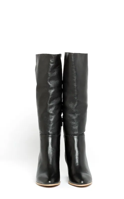 Bueno Sky, black leather