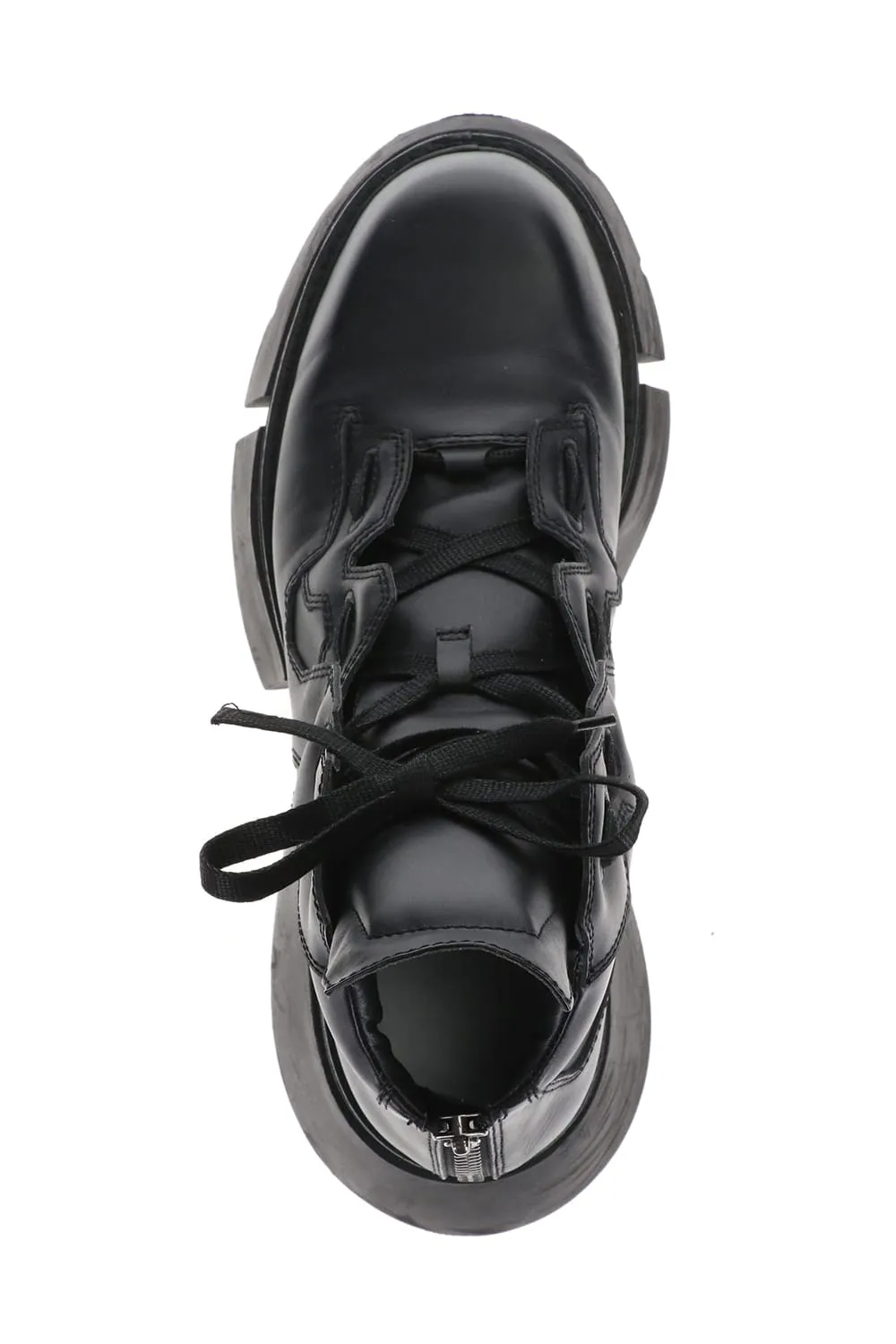 Cow Skin Boots  Black