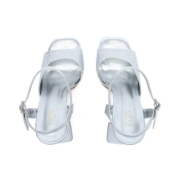 Crystal Embellished Mule BB 62