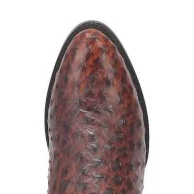 Dan Post Pershing Full Quill Ostrich Boot