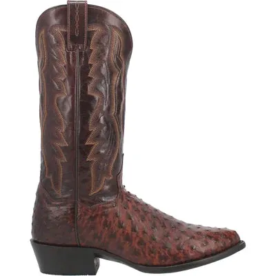 Dan Post Pershing Full Quill Ostrich Boot