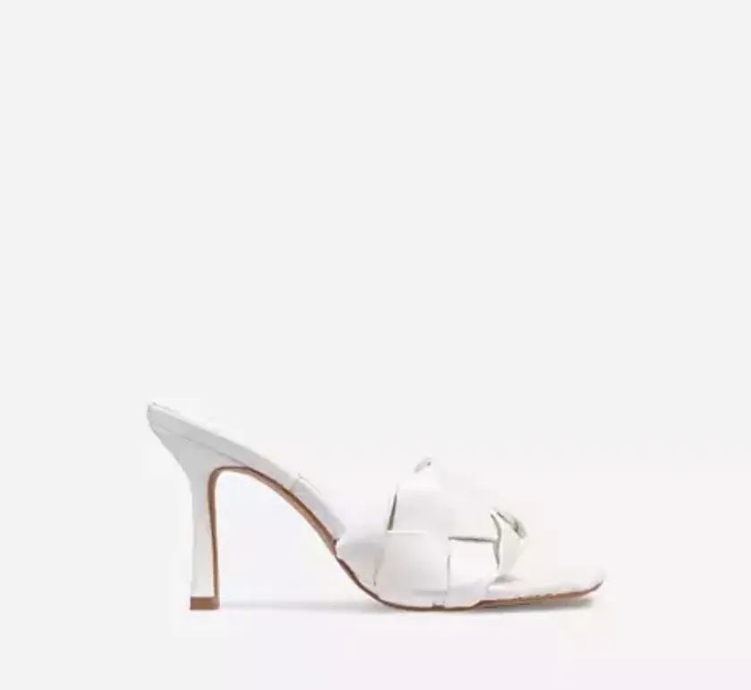 DREAM WOVEN PEEP TOE HEEL