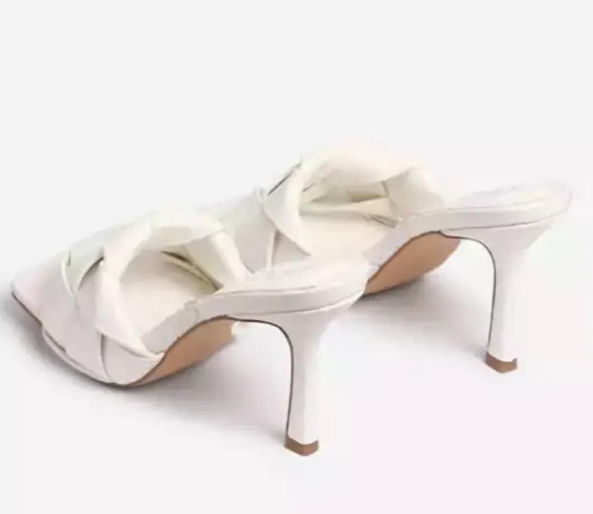 DREAM WOVEN PEEP TOE HEEL