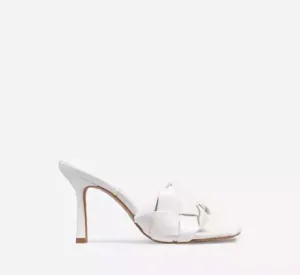 DREAM WOVEN PEEP TOE HEEL
