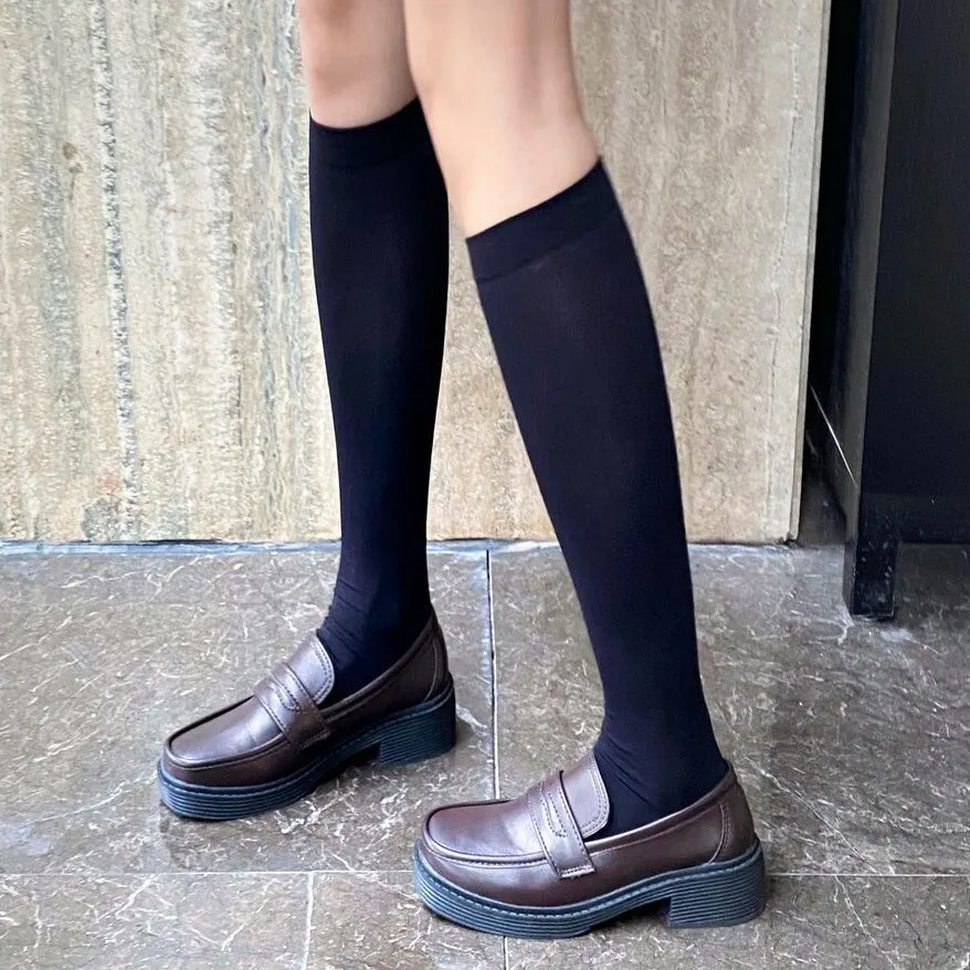 Joskaa Mary Jane Shoes Womens Loafers Shoes Round Toe Female Footwear Women's Oxfords Clogs Platform Shoes Low Heel Shoes