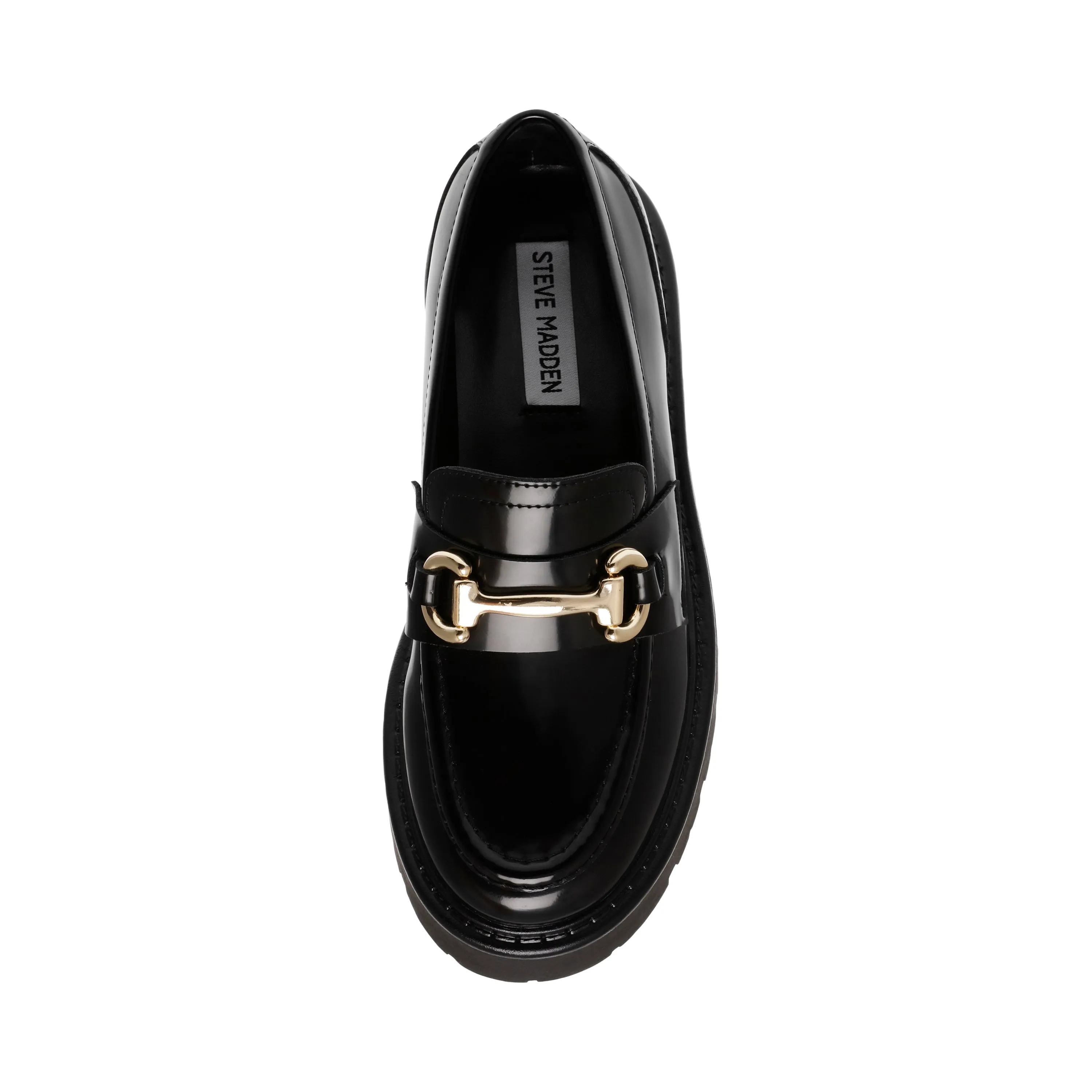 Lando-CN Flat Shoe BLACK LEATHER
