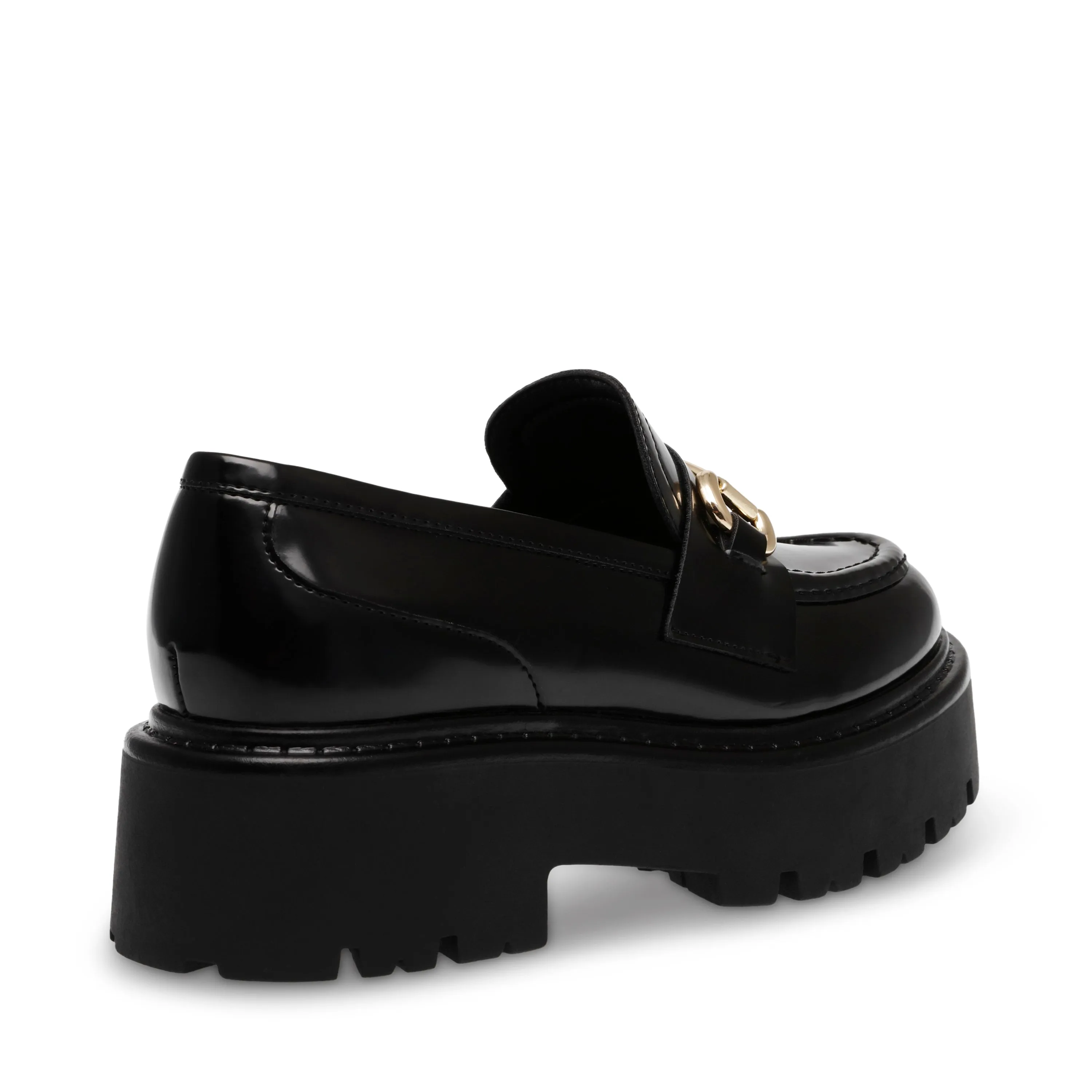 Lando-CN Flat Shoe BLACK LEATHER