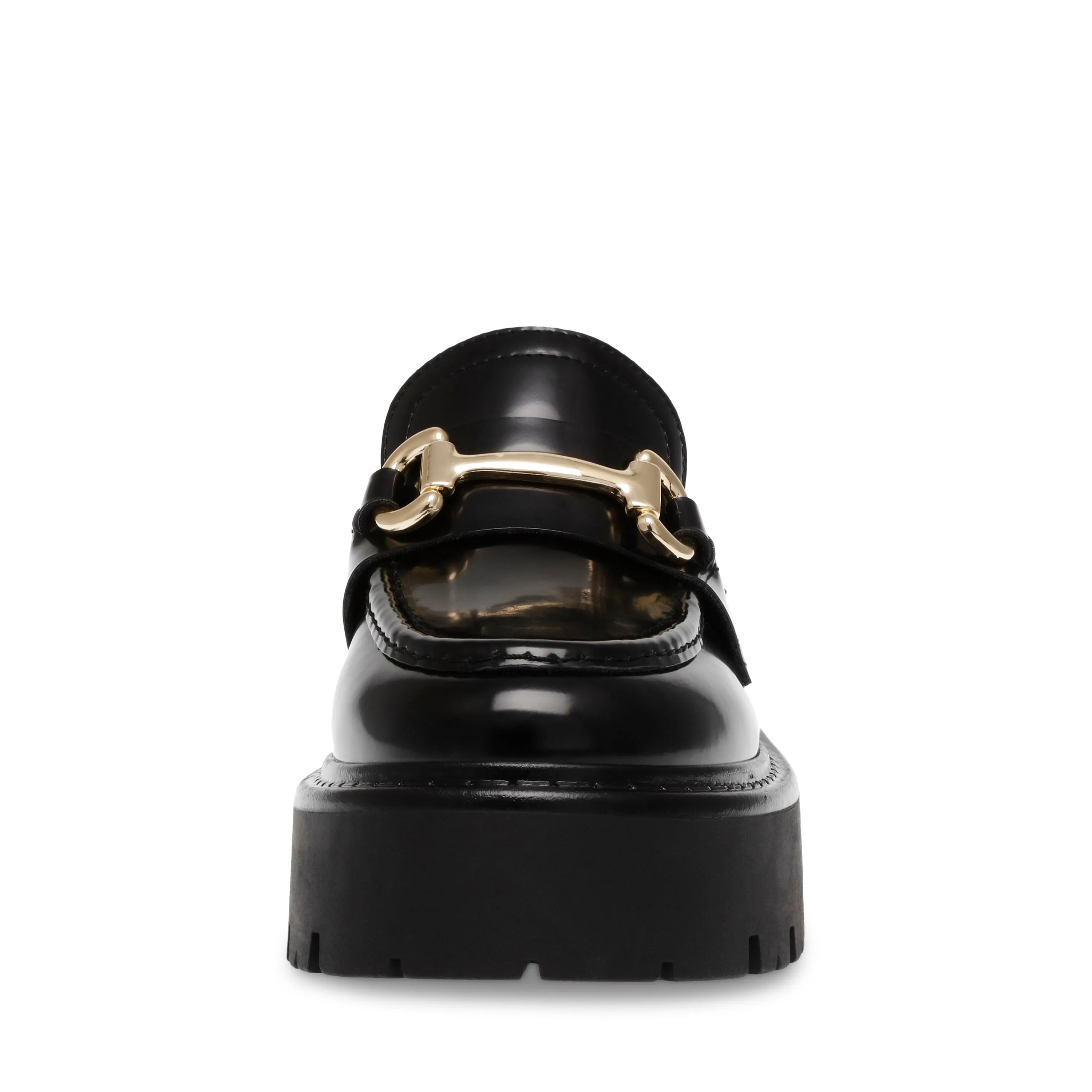 Lando-CN Flat Shoe BLACK LEATHER