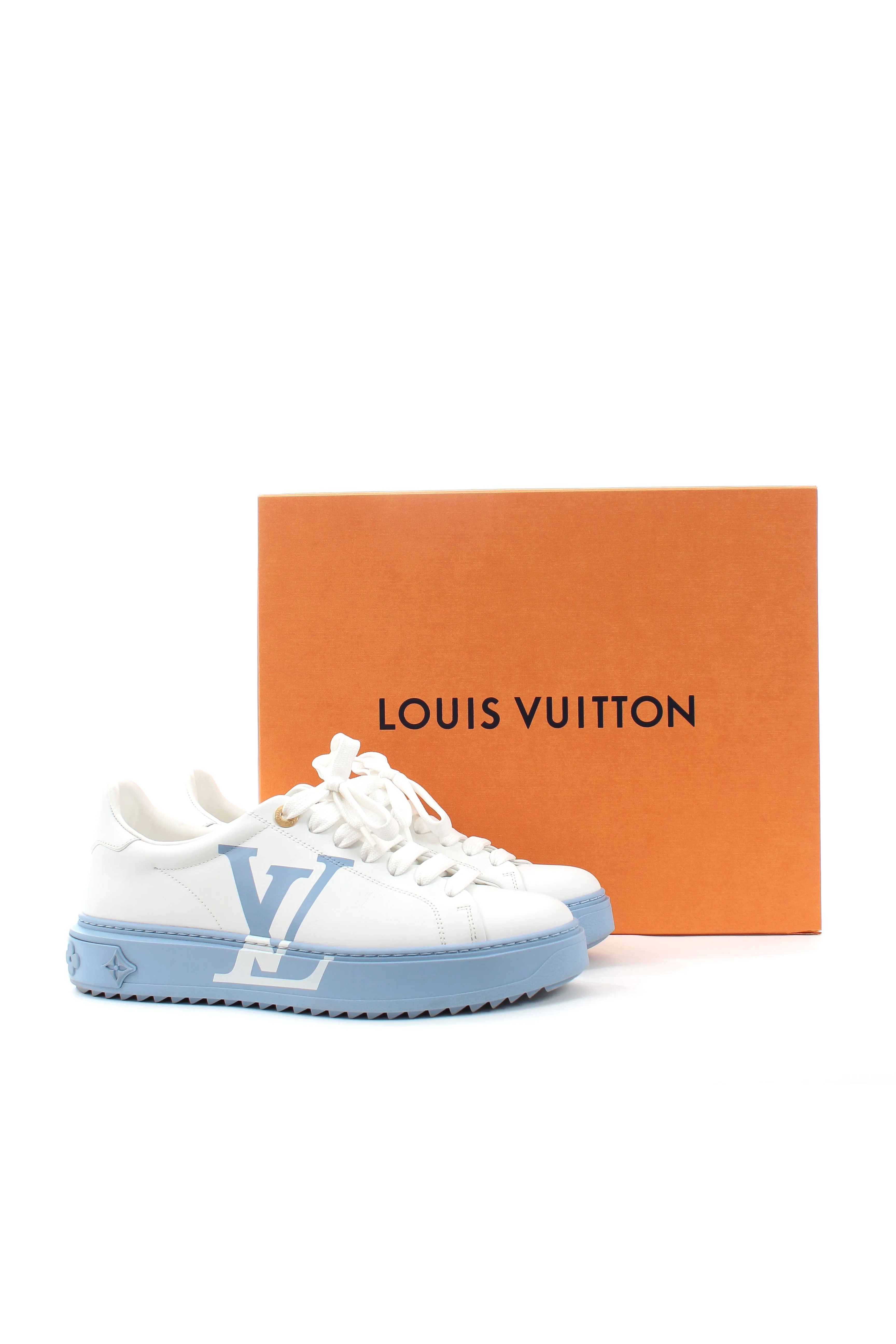 Louis Vuitton Time Out Leather Sneakers