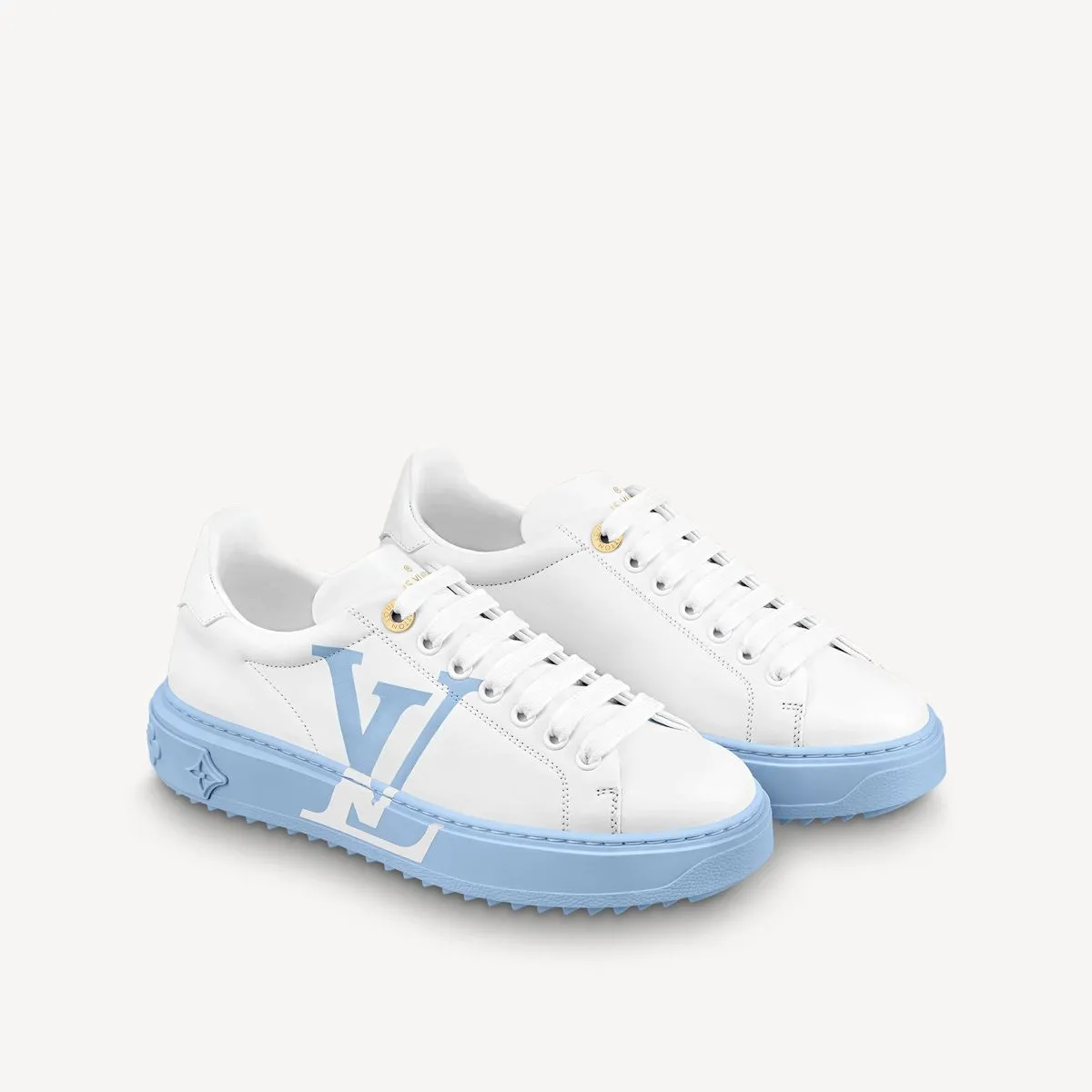 Louis Vuitton Time Out Leather Sneakers