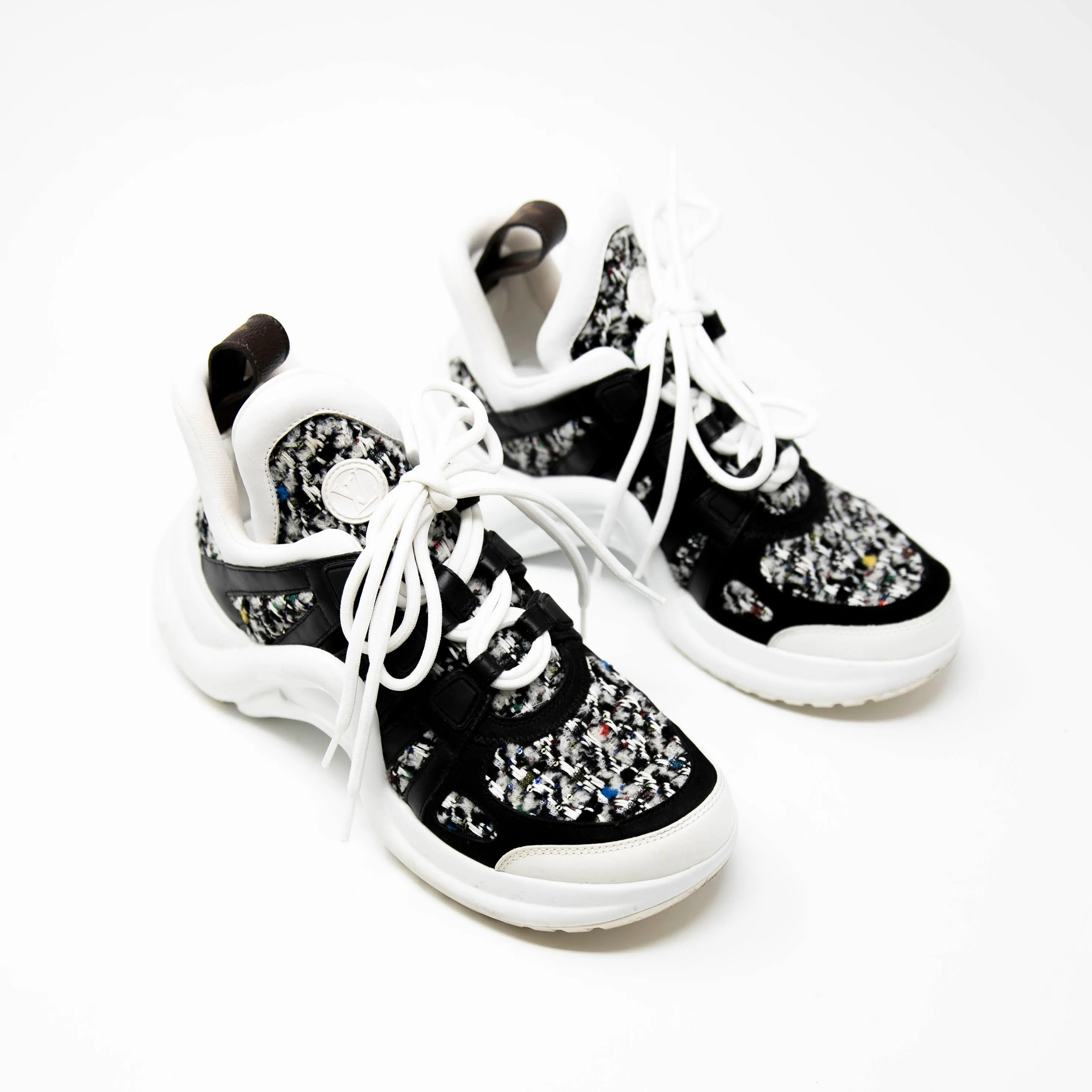 Louis Vuitton Tweed Archlight Sneakers 36.5
