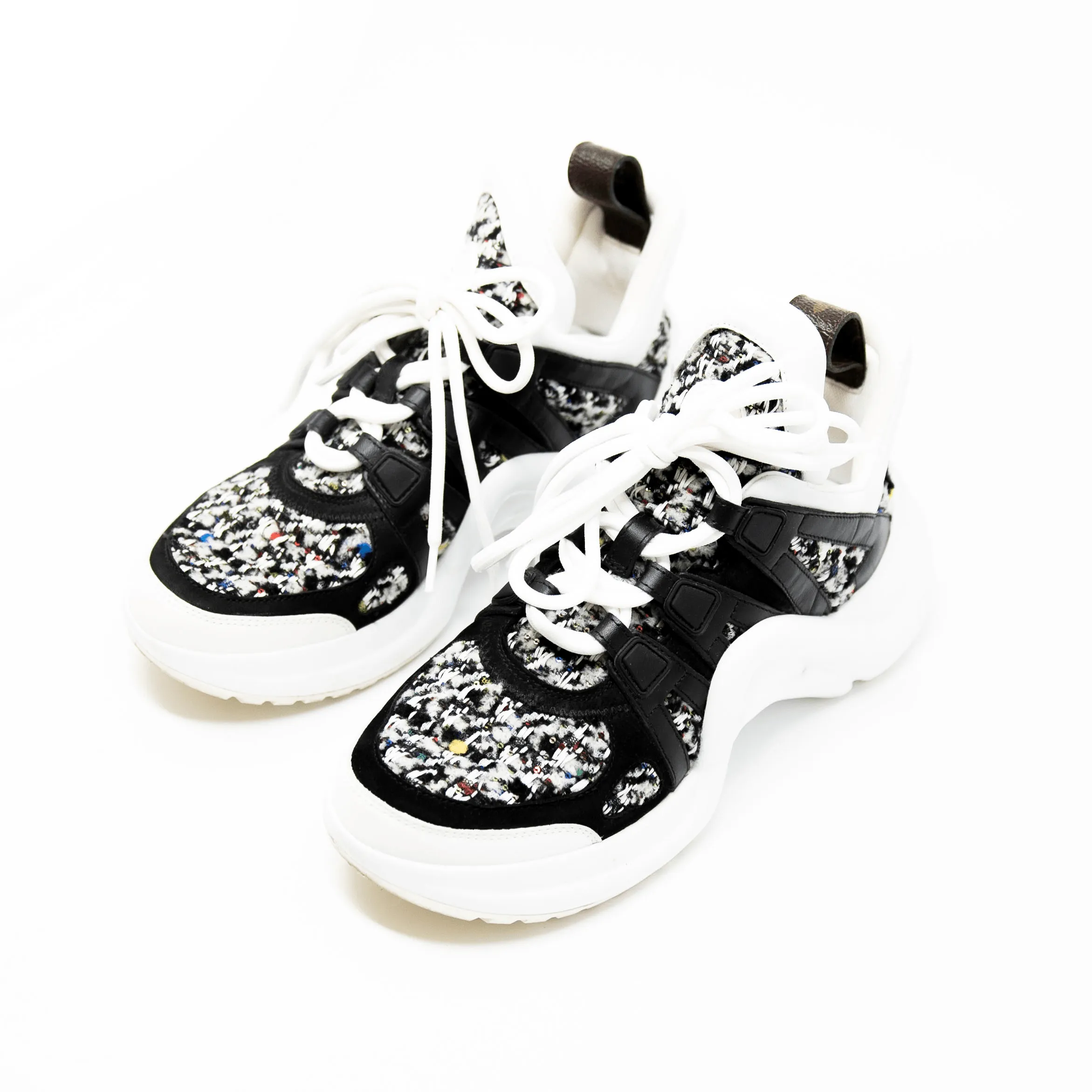 Louis Vuitton Tweed Archlight Sneakers 36.5