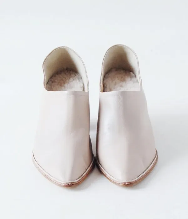 MAISON EUREKA/BABOUCHE PUMPS (BEIGE)