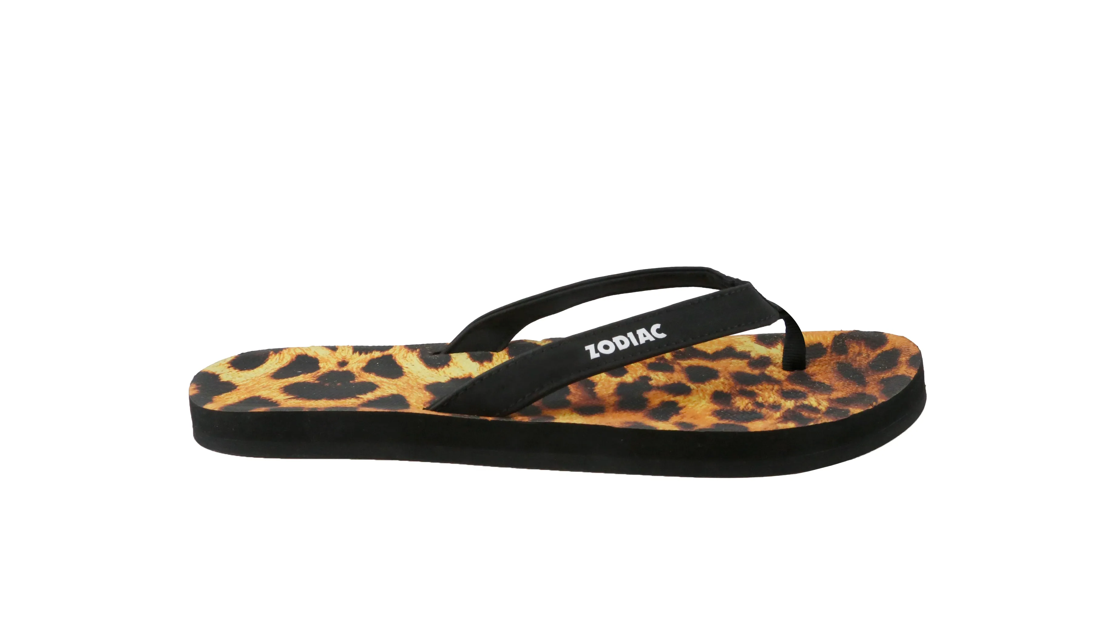 Men's Flip Flops Zodiac - Leopard/Black