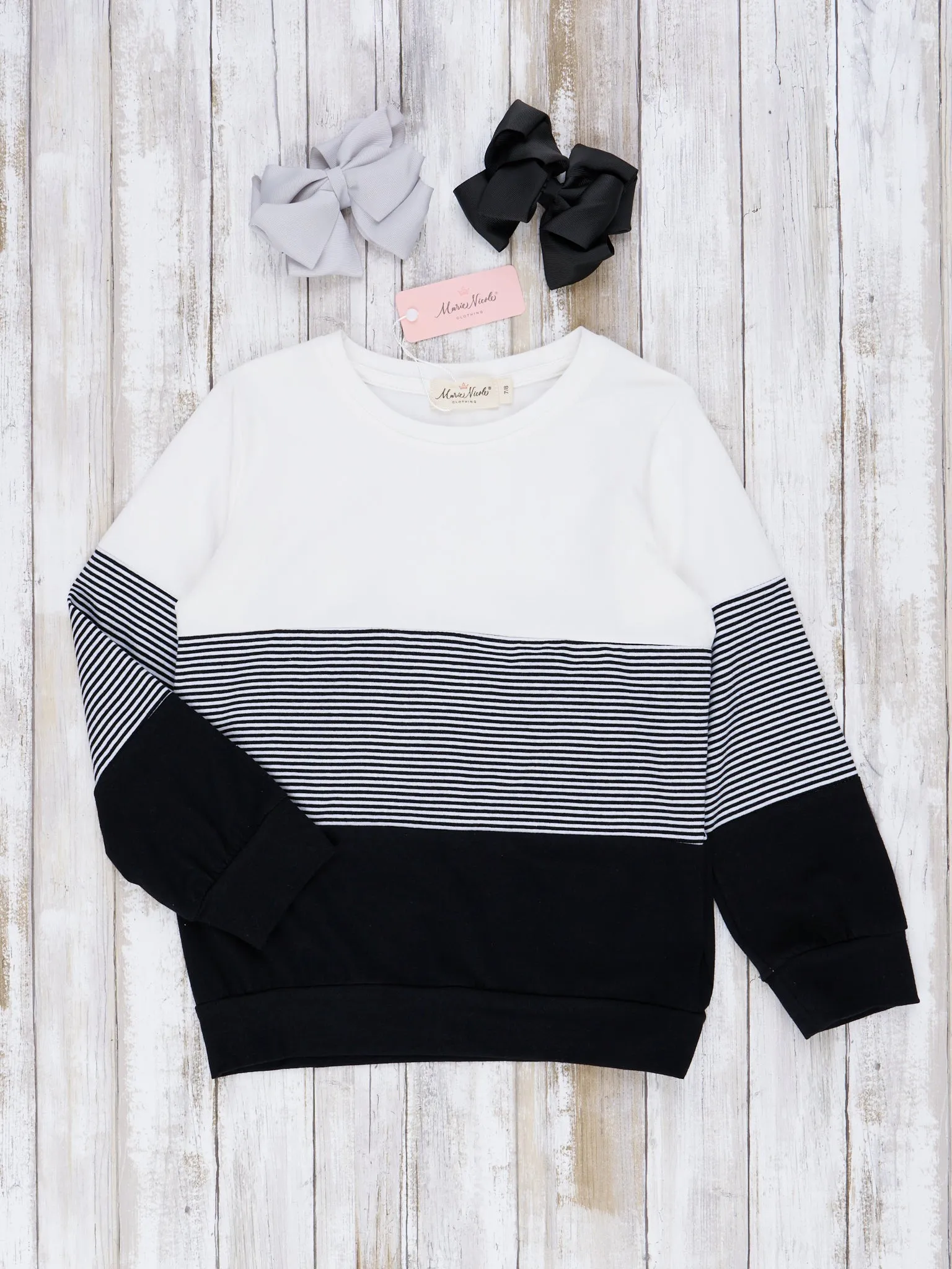 Pre-Teen Colorblock Crewneck Shirt