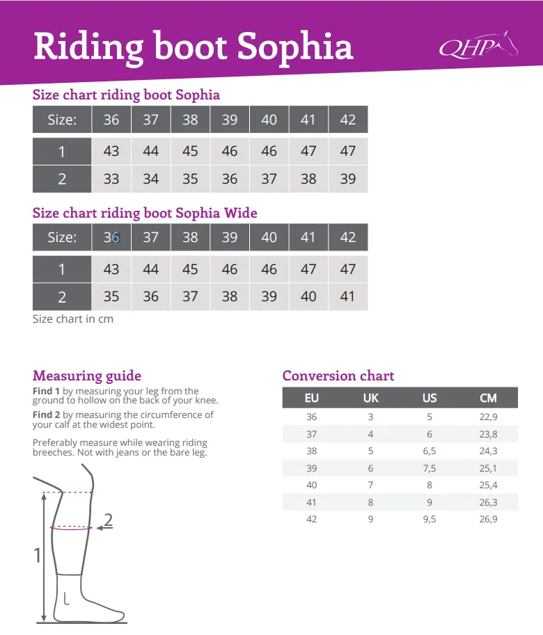 QHP Riding Boots  "Sophia"