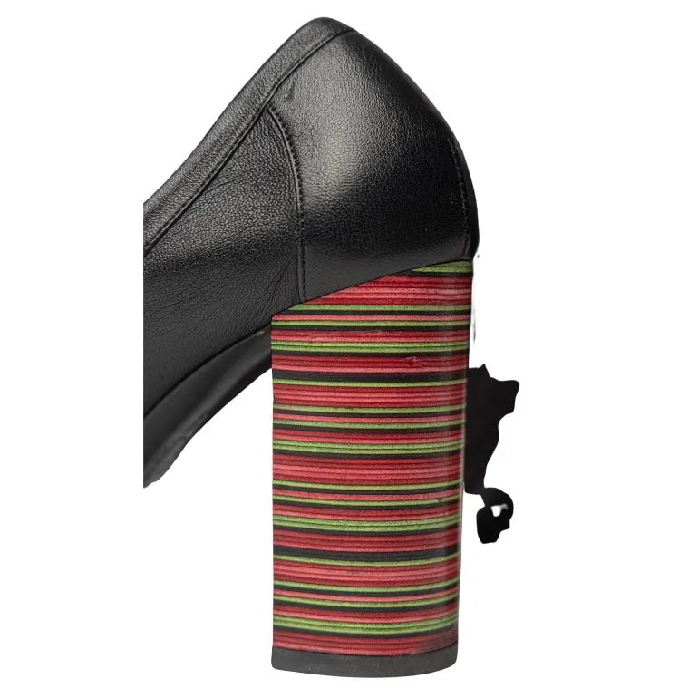 Salvatore Ferragamo Vara Bow Block Heel Pumps