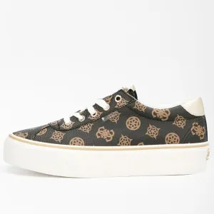 Scarpe Donna GUESS Sneakers Brown Ocra Linea Sanam