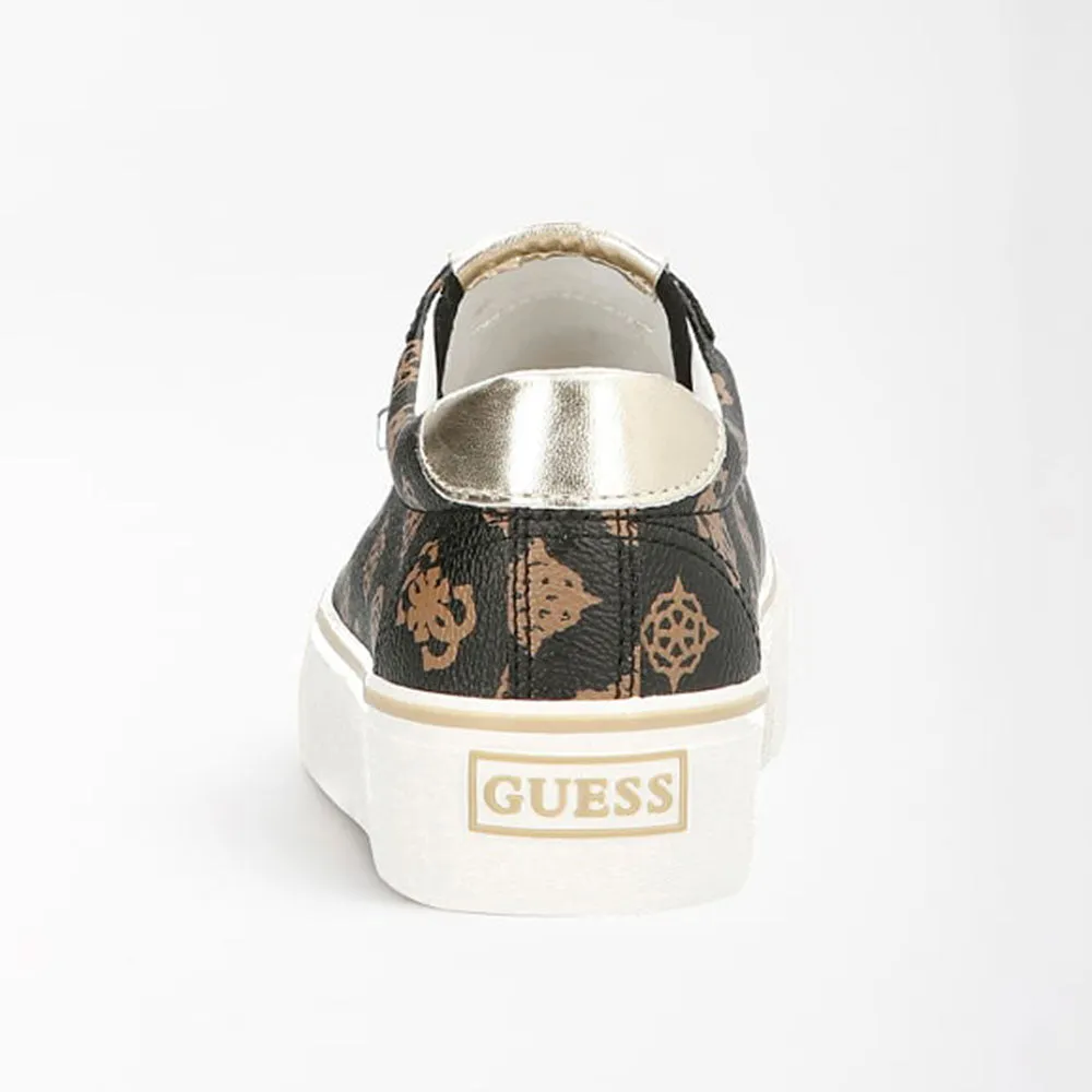 Scarpe Donna GUESS Sneakers Brown Ocra Linea Sanam