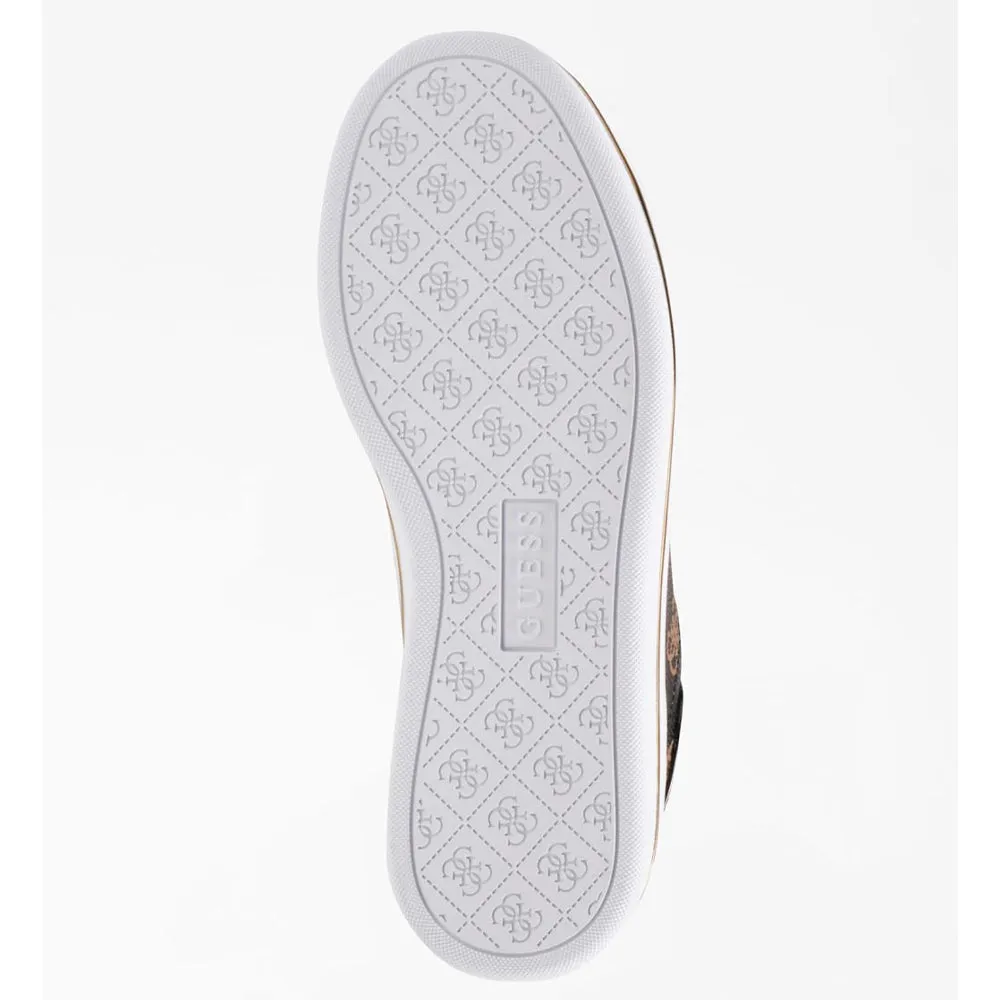 Scarpe Donna GUESS Sneakers Linea Nelsa Colore Marrone