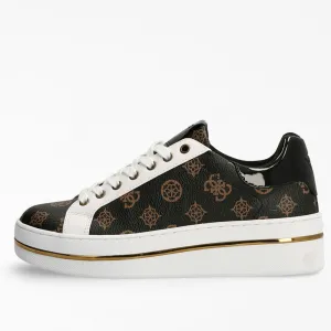 Scarpe Donna GUESS Sneakers Linea Nelsa Colore Marrone