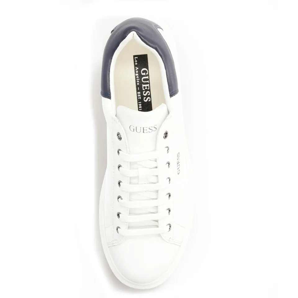 Scarpe Uomo GUESS Sneakers di colore Bianco e Blu Linea Salerno