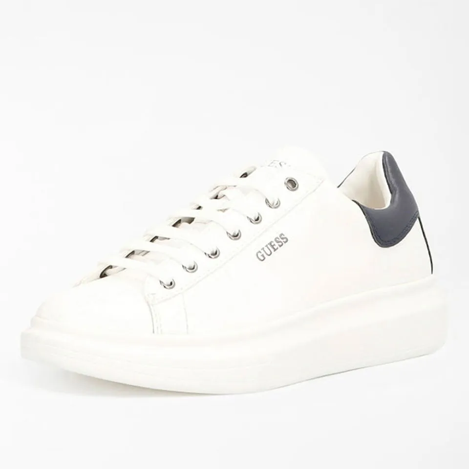 Scarpe Uomo GUESS Sneakers di colore Bianco e Blu Linea Salerno