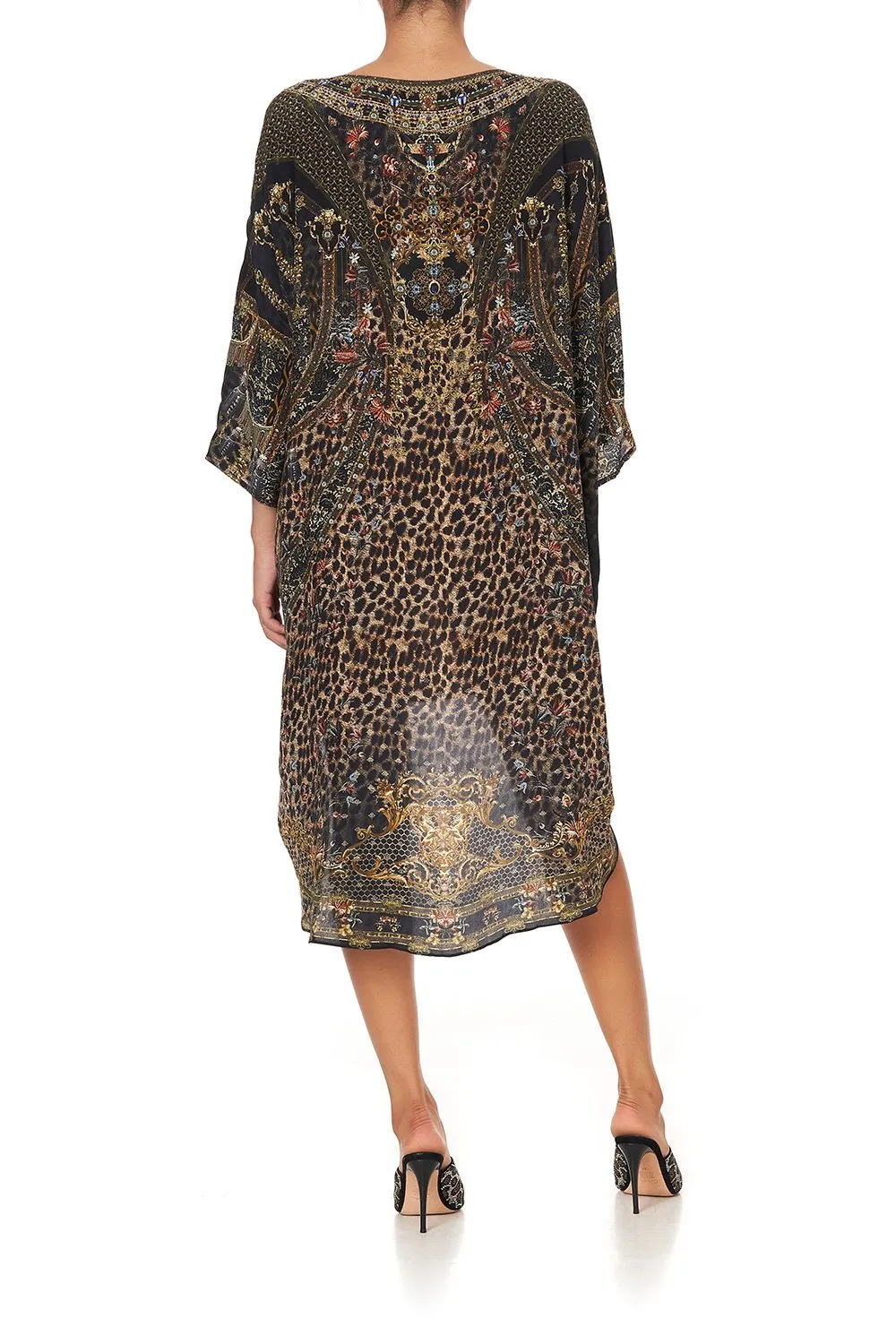 SCOOP BACK HEM DRESS ABINGDON PALACE