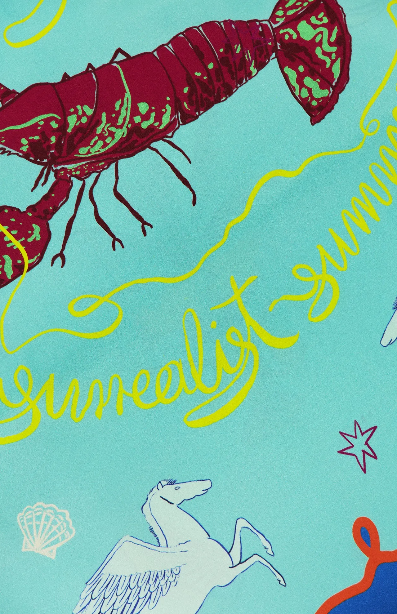 Surrealist Summer Artist Collab Mini Dress