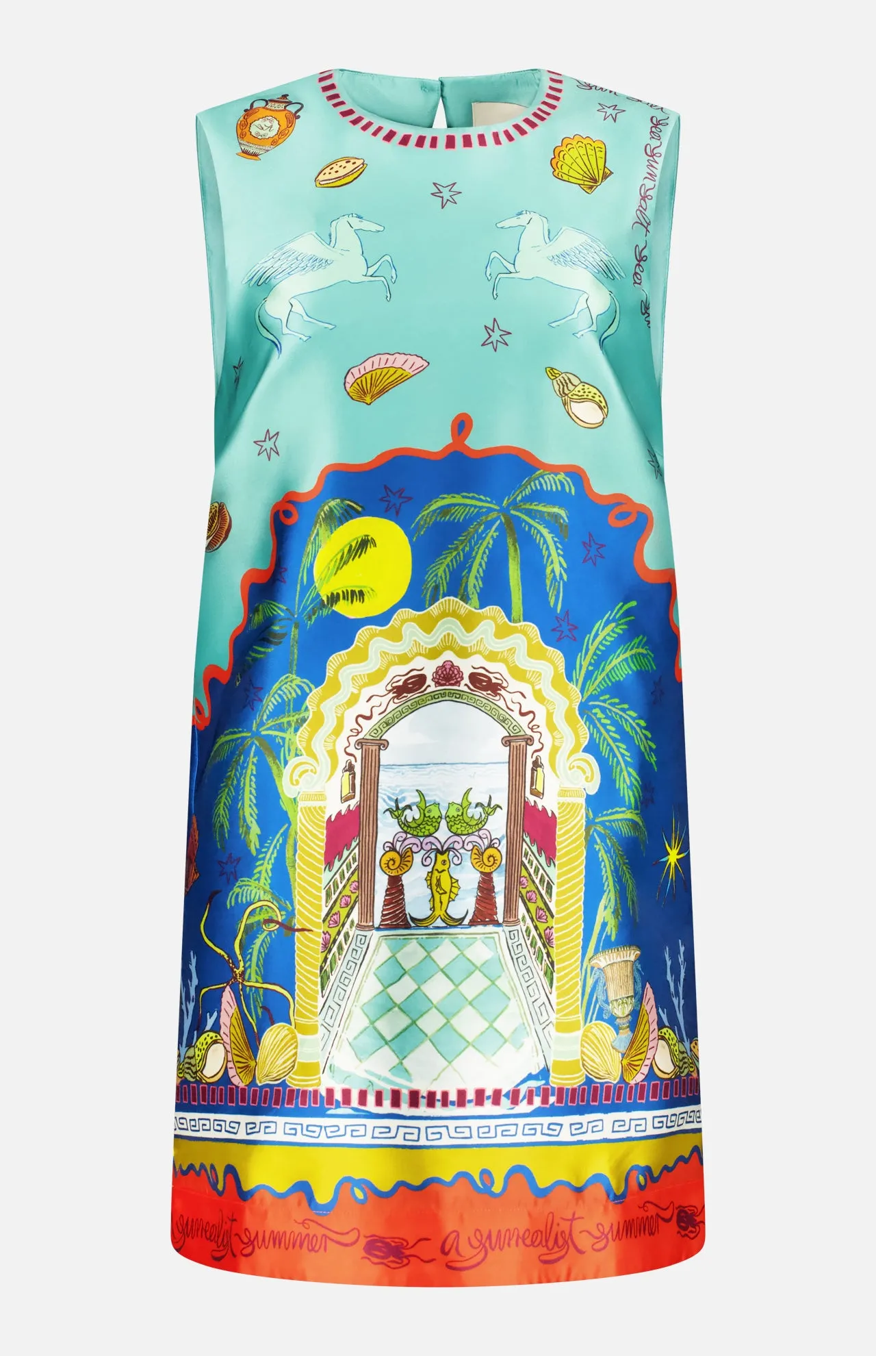 Surrealist Summer Artist Collab Mini Dress
