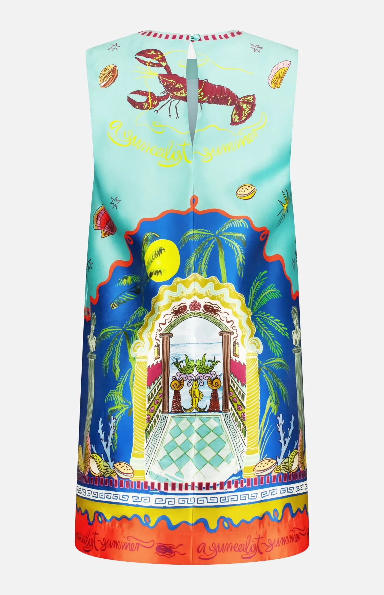 Surrealist Summer Artist Collab Mini Dress