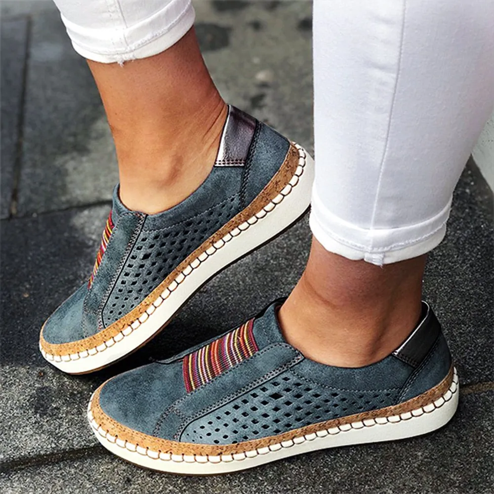 Sylis | Chic Boho Slip-On Sneakers