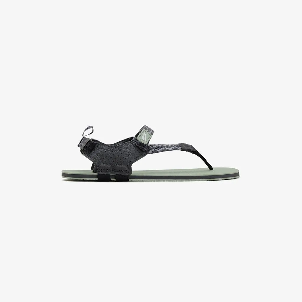 Tapak V1.5 Barefoot Flip Flops - Grey On Seafoam Green