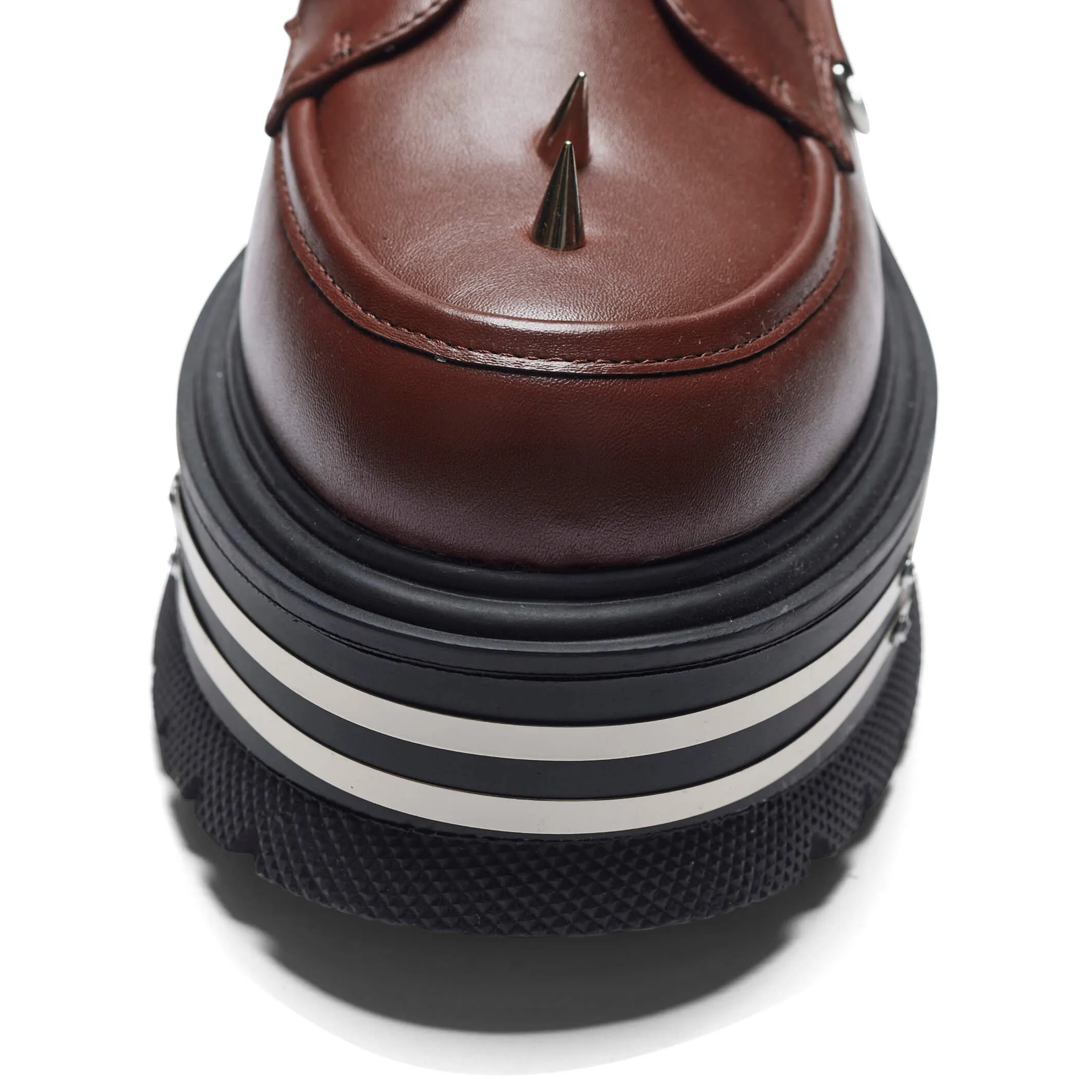The Silence Men's Platform Grunge Boots - Brown