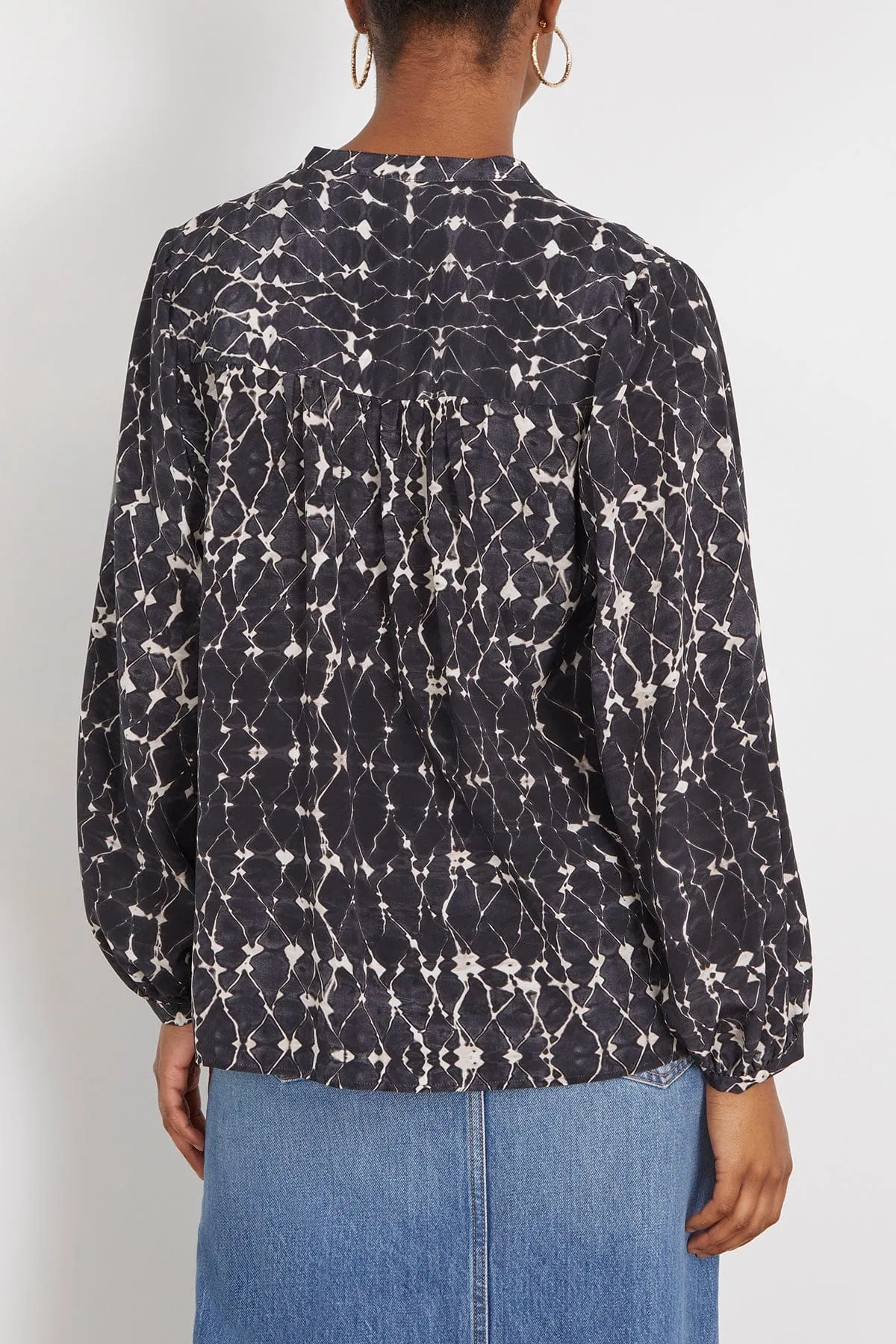 Vanessa Blouse in Charcoal