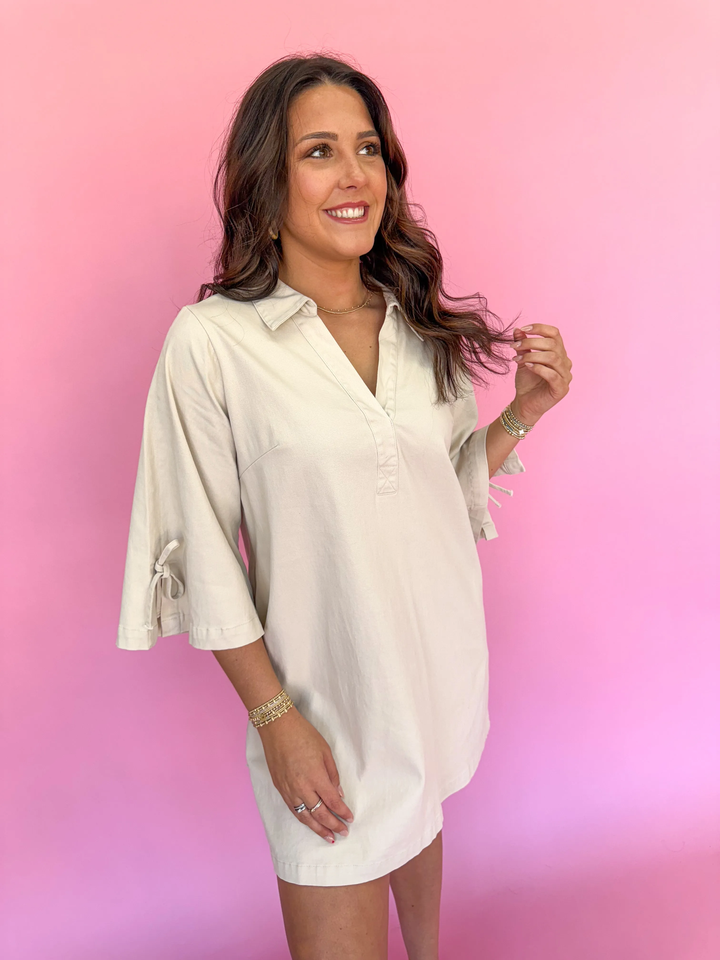 Wishful Dreaming Dress - Ecru