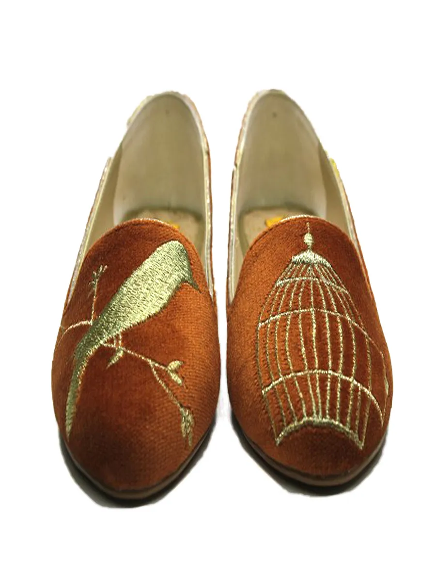 Women Embroidery  Pumps