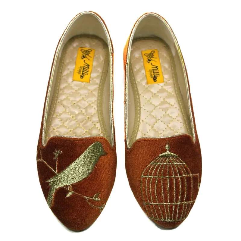 Women Embroidery  Pumps