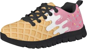 Ystardream Girls Running Shoes Mesh Fitness Shoe Indoor Training Sneaker Lightweight Outdoor Sports Athletic Tennis Shoes